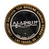 Image 2 : .999 Silver Aladdin Resort Casino $10 Casino Limited Edition Gaming Token