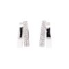 Image 1 : 14KT White Gold 0.60 ctw Diamond Earrings