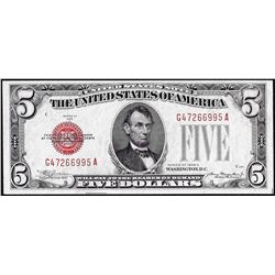 1928C $5 Legal Tender Note