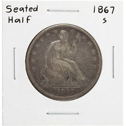 1867-S Seated Liberty Half Dollar Coin