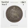Image 1 : 1867-S Seated Liberty Half Dollar Coin