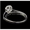 Image 3 : 14KT White Gold 0.50 ctw Diamond Ring