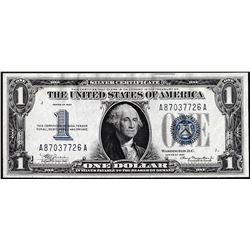 1934 $1 Funnyback Silver Certificate Note
