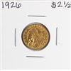 Image 1 : 1926 $2 1/2 Indian Head Quarter Eagle Gold Coin