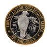 Image 2 : .999 Silver Black Bear Hotel $10 Casino Limited Edition Gaming Token