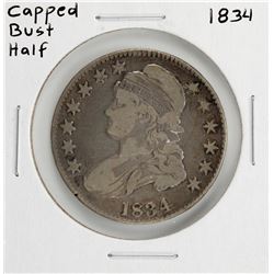1834 Capped Bust Half Dollar Coin