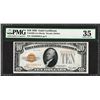 Image 1 : 1928 $10 Gold Certificate Note Fr.2400 PMG Choice Very Fine 35