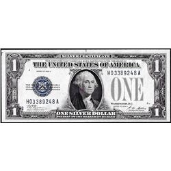 1928A $1 Funnyback Silver Certificate Note