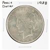 Image 1 : 1928 $1 Peace Silver Dollar Coin
