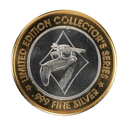 .999 Silver Flamingo Kansas City $10 Casino Limited Edition Gaming Token