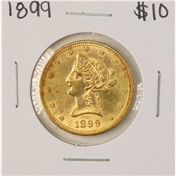 1899 $10 Liberty Head Eagle Gold Coin