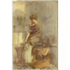 Image 1 : RYLAND, Henry, 1856-1924.  "A Young Mother and Da