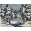 Image 1 : GIUNTA, Joseph, 1911-2001.  "Winter, Laurentians,