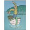 Image 1 : FUREY, Conrad, 1954-    .  "Jigging".  Acrylique 