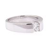 Image 1 : 0.50 ctw Diamond Solitaire Ring - 14KT White Gold