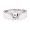 Image 2 : 0.50 ctw Diamond Solitaire Ring - 14KT White Gold