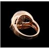 Image 3 : 0.45 ctw Diamond Ring - 14KT Two-Tone Gold