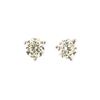 Image 1 : 1.30 ctw Diamond Earrings - 14KT White Gold