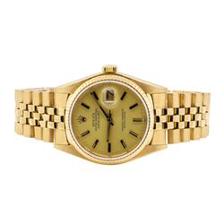 Rolex Oyster Perpetual Day Date Wrist Watch - 18KT Yellow Gold