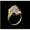 Image 4 : 0.95 ctw Diamond Ring - 10KT Yellow Gold