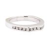 Image 1 : 0.26 ctw Diamond Channel Ring - 14KT White Gold