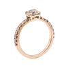 Image 4 : 1.40 ctw Diamond Ring - 18KT Rose Gold