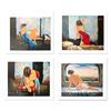 Image 1 : Lady In Red, Sensual Moments, Lady In Blue, Sweet Morning by Borewko, Alexander