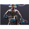 Image 14 : Hopi Sterling Crow Dancer Micro Inlay Kachina