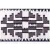 Image 9 : Navajo Two Grey Hills Wool Rug - Crownpoint c.1950