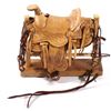 Image 1 : Early Salesman Sample Saddle & Tack - Hand Tooled