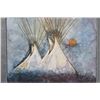 Image 2 : Signed Kevin Red Star Tipi Framed Print