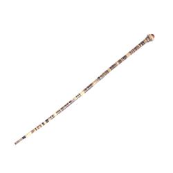 Civil War Era Stacked Horn & Amber Plantation Cane