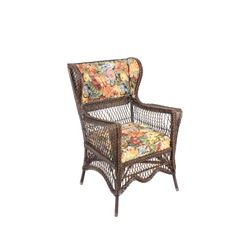 Early Heywood Wakefield NY Wicker Armchair