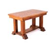 Image 10 : Early 1900's Mission Quartersawn Oak Library Table