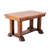 Image 1 : Early 1900's Mission Quartersawn Oak Library Table