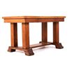 Image 8 : Early 1900's Mission Quartersawn Oak Library Table