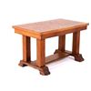 Image 9 : Early 1900's Mission Quartersawn Oak Library Table