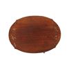 Image 10 : 1800's Scrolled Quarter Sawn Oak & Abalone Table