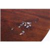 Image 6 : 1800's Scrolled Quarter Sawn Oak & Abalone Table