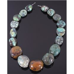 Large Polished Turquoise Necklace