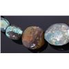 Image 3 : Large Polished Turquoise Necklace