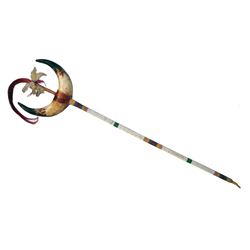 Sioux Ghost Dance Steer Horn Dance Wand c. 1890
