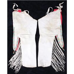 Blackfoot Native American Beaded Leggings
