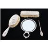 Image 1 : 1800s Sterling Silver Embossed Woman's Vanity Set