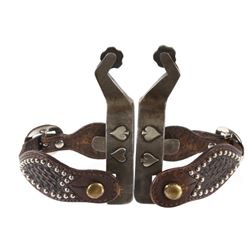 Early 1900's Kit Carson Marked Cowboy Spurs