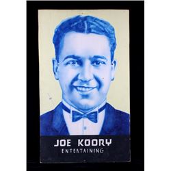 Early Billings Joe Koory Fratt Advertisement