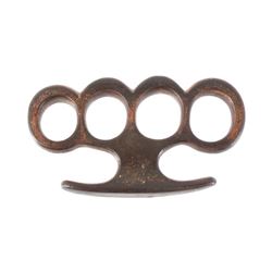 Mid 20th Century Cast Iron Brass Knuckles
