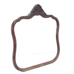 Early 20th Century Victorian Style Wooden Mirror