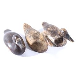Hand Carved Wooden Duck Assorted Decoys
