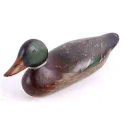 Mason Standard Grade Mallard Drake Wooden Decoy